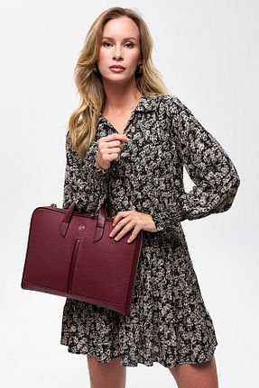 کیف نوت بوک زرشکی MORCA - کد 70144674