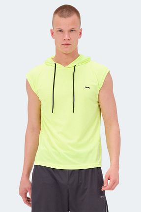 تیشرت اسپرت زرد مردانه رگولار Slazenger - کد 826624249