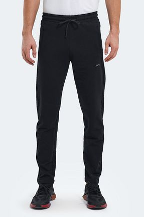 پائین تنه گرمکن اسپرت مشکی مردانه رگولار Slazenger - کد 861062809