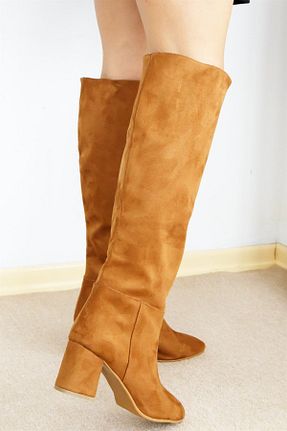 چکمه قهوه ای زنانه جیر ShoeTek - کد 371354994