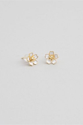 گوشواره نقره زرد زنانه 925 عیار So Chic - کد 814229719