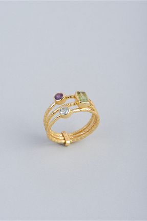 انگشتر نقره زرد زنانه 950 عیار So Chic - کد 756713011