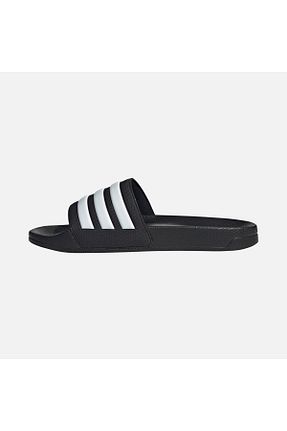 دمپائی مشکی مردانه چرم مصنوعی adidas - کد 305058457
