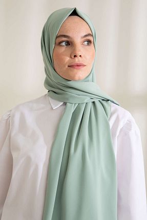شال سبز زنانه Medine İpeği PURESCARFS - کد 849617733