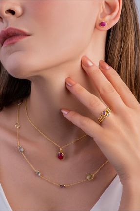 انگشتر نقره زرد زنانه 950 عیار So Chic - کد 756713011