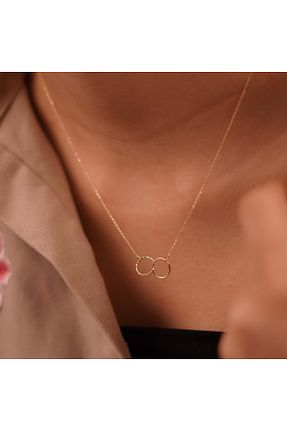 گردنبند طلا زرد زنانه 14 عیار İzgi Kuyumculuk - کد 815947749