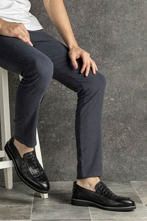 کفش کلاسیک مشکی مردانه چرم خالص Togo - کد 675487726