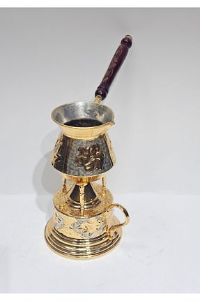 قهوه جوش طلائی مس Cezve - کد 861124440