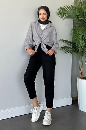 شلوار حجاب مشکی زنانه HAZA MODA - کد 852671084