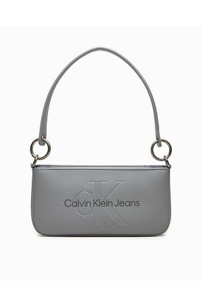 کیف دوشی آبی زنانه چرم مصنوعی Calvin Klein - کد 838000016