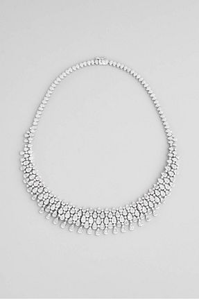 گردنبند نقره سفید زنانه 925 عیار So Chic - کد 773886501