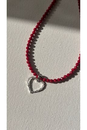 گردنبند جواهر رنگی زنانه سنگ طبیعی Doğaltaş Masalları - کد 860277967