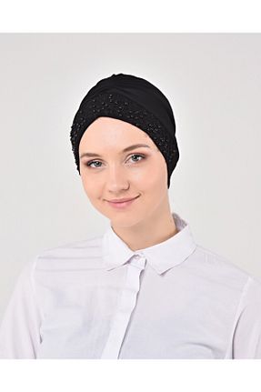 روسری مشکی ساده mim eşarp - کد 861029451