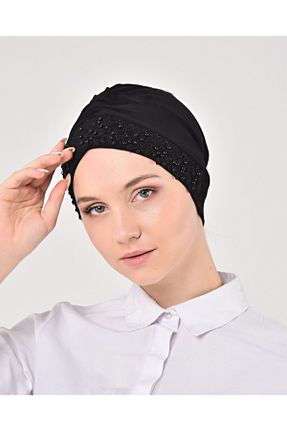 روسری مشکی ساده mim eşarp - کد 861029451