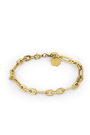دستبند استیل (فولاد) زرد زنانه استیل (فولاد) Daniel Klein - کد 837098629