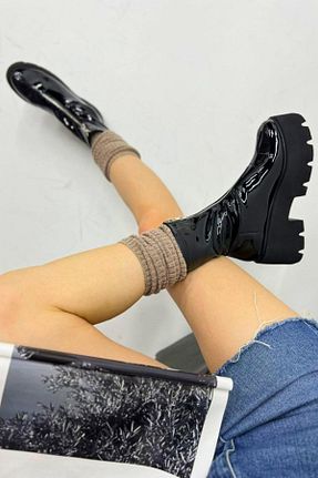 بوت / نیم بوت مشکی زنانه چرم مصنوعی inizio - کد 845386223