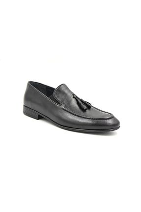 کفش کلاسیک مشکی مردانه چرم خالص Prego - کد 810667213