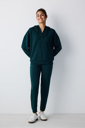 سوئیشرت سبز زنانه ساده Penti - کد 861159661