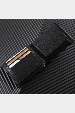 کیف پول مشکی مردانه ابعاد کوچک William Polo - کد 832807836