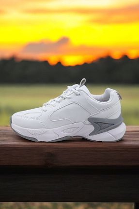کفش اسنیکر سفید زنانه بند دار U.S. Polo Assn. - کد 864660783