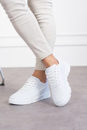 کفش اسنیکر سفید مردانه بند دار XStreet - کد 848659653