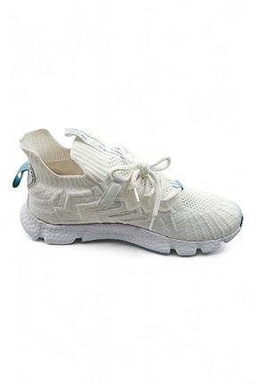 کفش اسنیکر سفید مردانه بند دار Melen Shoes - کد 831893646