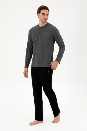 ست لباس راحتی طوسی مردانه ساده U.S. Polo Assn. - کد 861208533
