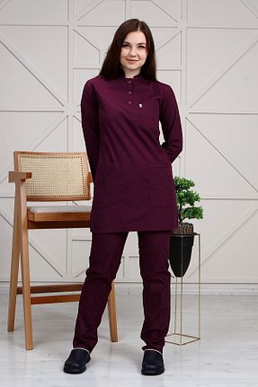 لباس کار بنفش cinaruniforma - کد 330082511