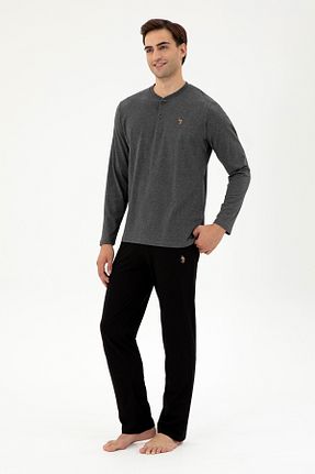 ست لباس راحتی طوسی مردانه ساده U.S. Polo Assn. - کد 861208533
