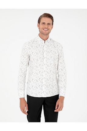 پیراهن طوسی مردانه اسلیم فیت Pierre Cardin - کد 861212135