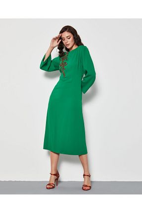 لباس سبز زنانه بافتنی Serpil - کد 368181802
