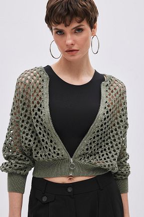 رویه سبز زنانه پلی استر SHERIN - کد 817783608