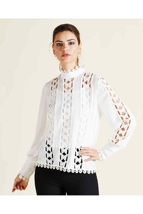 بلوز نباتی زنانه ساده Serpil - کد 716313945