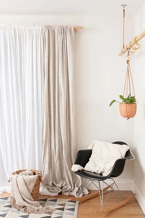 اکسسوری پرده صورتی pinoxi - کد 775885754