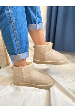 بوت / نیم بوت بژ زنانه جیر leonetta - کد 861231380