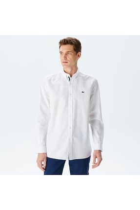 پیراهن سفید مردانه رگولار Lacoste - کد 251832933