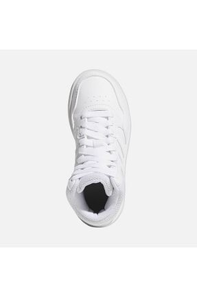 کفش اسنیکر سفید بچه گانه بند دار adidas - کد 818119850