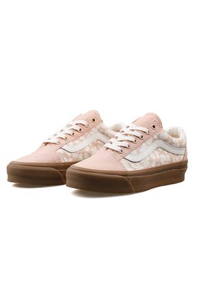 کفش پیاده روی صورتی زنانه پارچه ای Vans - کد 861253889