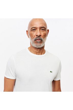 تیشرت سفید مردانه رگولار Lacoste - کد 3069378