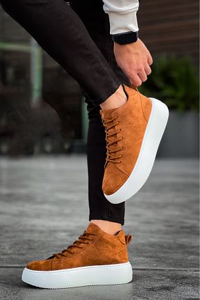 بوت / نیم بوت قهوه ای مردانه جیر COWBRAND - کد 859950143