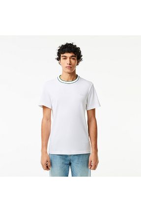 تیشرت سفید مردانه رگولار Lacoste - کد 827629259