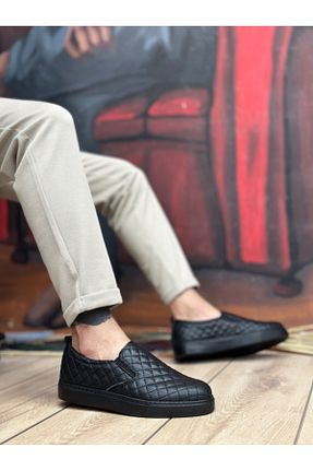 کفش کژوال مشکی مردانه چرم مصنوعی Genel Markalar - کد 848442587