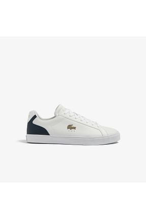کفش اسنیکر سفید مردانه بند دار Lacoste - کد 649003879