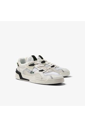 کفش اسنیکر سفید مردانه بند دار Lacoste - کد 649009270