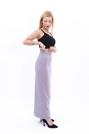 شلوار پارچه ای طوسی زنانه بلند ÖNDER ÖZSOY - کد 861292531