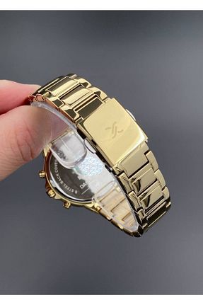 ساعت مچی طلائی زنانه 40 میلی متر Daniel Klein - کد 665691585