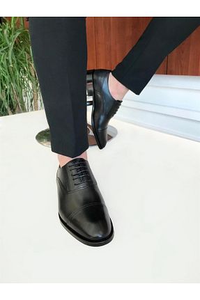 کفش کلاسیک مشکی مردانه پاشنه کوتاه (1 - 4 سانتی متر) TerziAdemAltun - کد 664267834