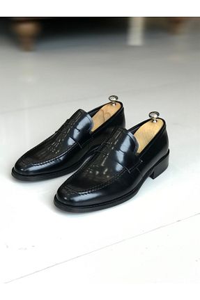 کفش کلاسیک مشکی مردانه پاشنه کوتاه (1 - 4 سانتی متر) TerziAdemAltun - کد 664265266