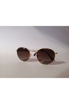 عینک آفتابی قهوه ای زنانه پلاریزه nostalji silver - کد 861291847
