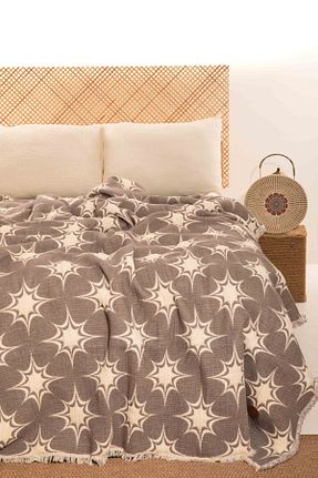 لحاف دونفره طوسی 220 x 240 MYLASA HOME - کد 812818495